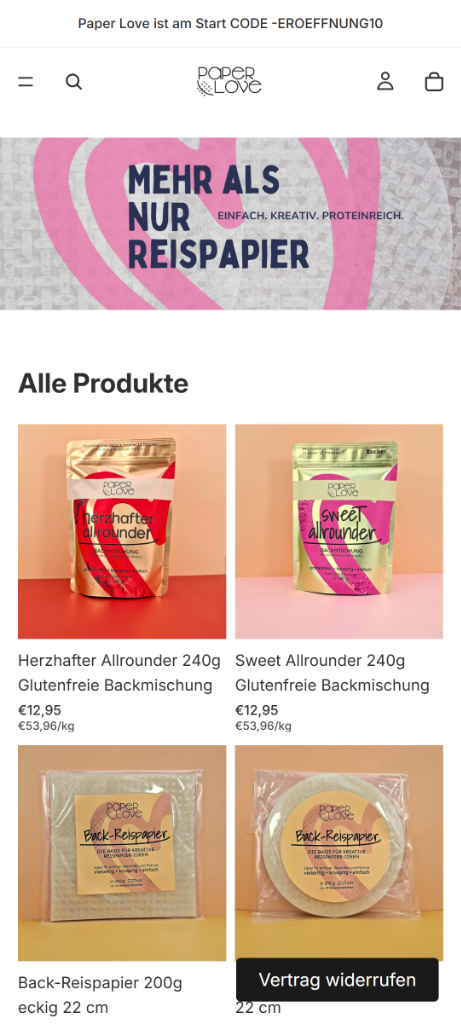 Paper Love Shop Referenz für natalieko_fit